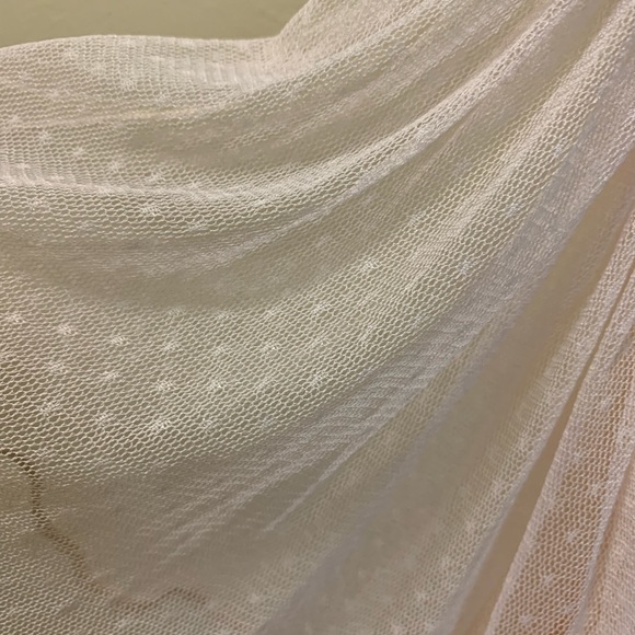 🩷 Vntg pale pink bed jacket - Picture 6 of 12